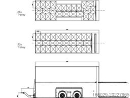 Burgers Doppelstock Anhänger 80% mehr Laden!
