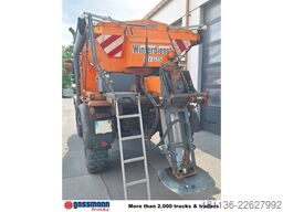 Unimog U 130 4x4, Kipper, Zapfwelle vorne+hinten,