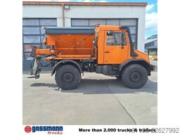 Unimog U 130 4x4, Kipper, Zapfwelle vorne+hinten,