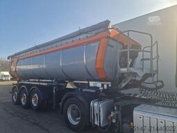 SCHWARZMÜLLER 3 Achs Thermomulde Liftachse Fertigerbremse