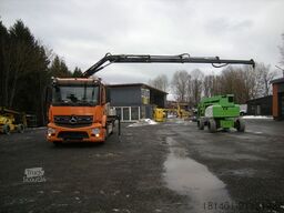 MERCEDES-BENZ ACTROS 1830, Pritsche mit Kran HIAB X-HIDUO 092B