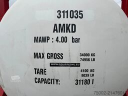 CPV 20FT SWAP BODY / 31.180L / steam heating / T11 ...