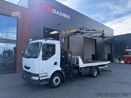 Renault Midlum 210 Abschleppwagen , Kran , Brille, Winch