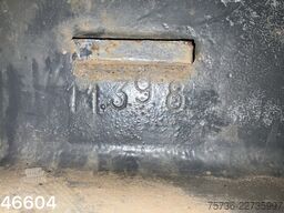 Floor 3-assige containeraanhangwagen