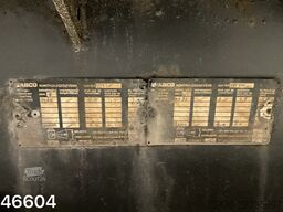 Floor 3-assige containeraanhangwagen