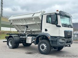 MAN TGM 18.320 4X4 Euro 6e Euromix 3-Seiten-Kipper