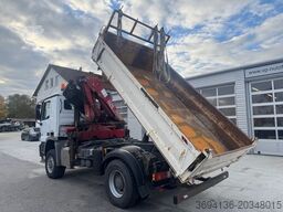 MERCEDES-BENZ Actros1841AK4x4mitHMF1820 3.S.Kipper