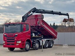 SCANIA G 450 Kipper*HIAB X - HIDUO 188 * 8x4*TOPZUSTAND