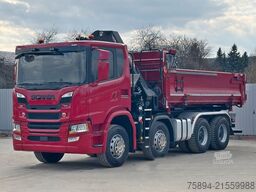 SCANIA G 450 Kipper*HIAB X - HIDUO 188 * 8x4*TOPZUSTAND