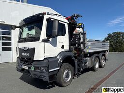 Třístranný sklápěč MAN TGS 28.520 6X4-4 BL / PK 26002EH-D / 3SK