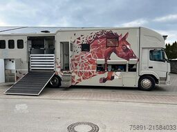 Volvo FM Pferdetransporter 5 Pferde Popout Solar