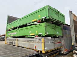 ανταλλάξιμη υπερκατασκευή Krone BDF 7,45m Baustoff Bordwände Türen