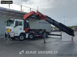 MAN TGS 41.480 TGS 8X4 Tractorhead Palfinger PK1500...