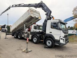 Volvo FMX 540 8x4 TIPPER + CRANE (29m!) FASSI F545 (6...