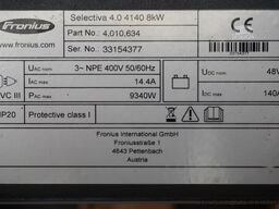FRONIUS Selectiva 4.0 4140 8kW 48V/140A