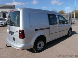 Volkswagen Caddy Maxi 2.0 TDI 4Motion Klima AHK Tempomat Werkstatteinbauten Sitzheizung COC