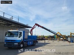 Renault Premium 370 4X2 HMF 1560 K4 Kran Crane Manual A...