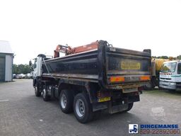 DAF CF 85.360 8X4 RHD tipper + Terex 118.2 VGL-A15