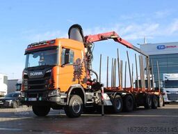 SCANIA R500, 6x6, OPTICRUISE, PALFINGER EPSILON Q170Z96