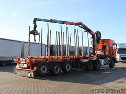 SCANIA R500, 6x6, OPTICRUISE, PALFINGER EPSILON Q170Z96