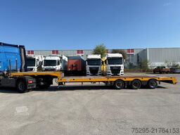 Nooteboom 3 Achs Tieflader gekröpft SAF Achsen zwillings