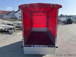 Böckmann TL-AL 2513/135 Stkl Plane Kastenanhänger gebrems