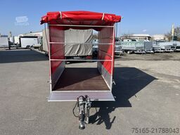 Böckmann TL-AL 2513/135 Stkl Plane Kastenanhänger gebrems