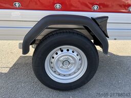 Böckmann TL-AL 2513/135 Stkl Plane Kastenanhänger gebrems