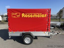 Böckmann TL-AL 2513/135 Stkl Plane Kastenanhänger gebrems