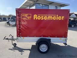 Böckmann TL-AL 2513/135 Stkl Plane Kastenanhänger gebrems