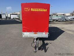 Böckmann TL-AL 2513/135 Stkl Plane Kastenanhänger gebrems