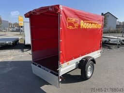 Böckmann TL-AL 2513/135 Stkl Plane Kastenanhänger gebrems