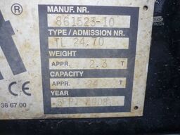 DAF Translift chainlift TL 24.70 Complete with Pump...