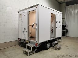 Rosemeier EW TA-NO 1 + 1 + 1 Doppeltank Toilettenanhänger
