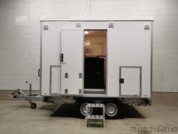 Rosemeier EW TA-NO 1 + 1 + 1 Doppeltank Toilettenanhänger