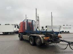 SCANIA R440 6X2 ABROLLER, SCHALTER ,RETARDER, E5, LENK,LIFT HYVA LIFT, OHNE AUFBAU