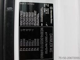 MERCEDES-BENZ 2540 6x2 (kein 2542 2545) Fahrschule Nr.: 860
