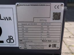 Atlas Copco QES 105 JD ST3 Valid inspection, *Guarantee! Diese