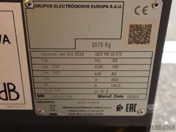 Atlas Copco QES 105 JD ST3 Valid inspection, Diesel, 105 kVA