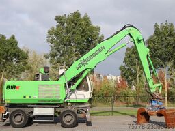 Sennebogen 818 ME  | SORTING GRAB | BLADE + OUTRIGGERS
