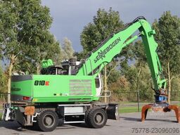 Sennebogen 818 ME  | SORTING GRAB | BLADE + OUTRIGGERS