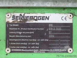 Sennebogen 818 ME  | SORTING GRAB | BLADE + OUTRIGGERS