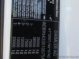 MERCEDES-BENZ 3540 8x4 BB - STETTER 9 m³ - Nr.: 467