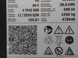 ALLGÄU BATTERIE 80 Volt 4 PzS 500 Ah