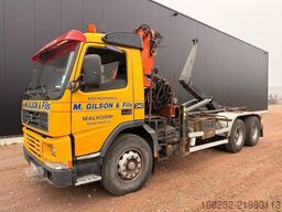 Volvo FM12-340 6X4 HOOKLIFT + CRANE ATLAS 104.1-A6 - ...