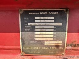 DEOM - SCHMIT R202P 2-AS CONTAINER TRANSPORT - BPW - GOEDE BA...