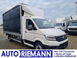 VW Crafter 35 Pritsche TDI Schiebe Plane L4