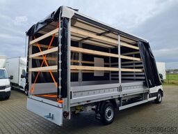 VW Crafter 35 Pritsche TDI Schiebe Plane L4