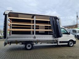 VW Crafter 35 Pritsche TDI Schiebe Plane L4