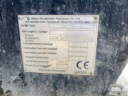 Hitachi ZX170W-6 with 3 buckets